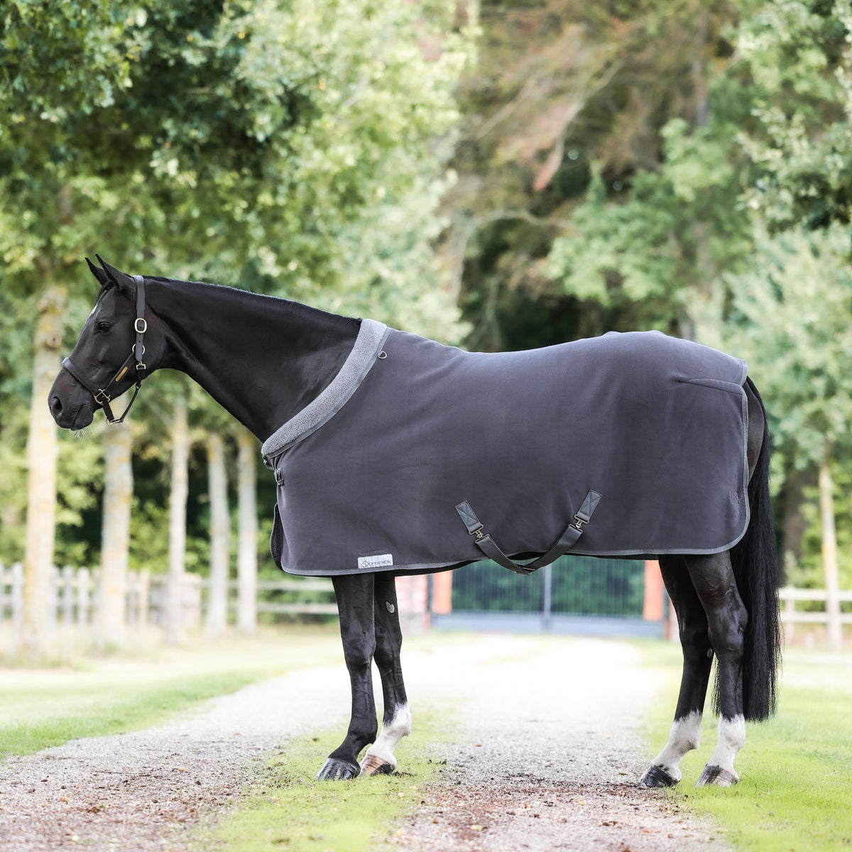 Dominick Fleecedeken Cosy Antraciet